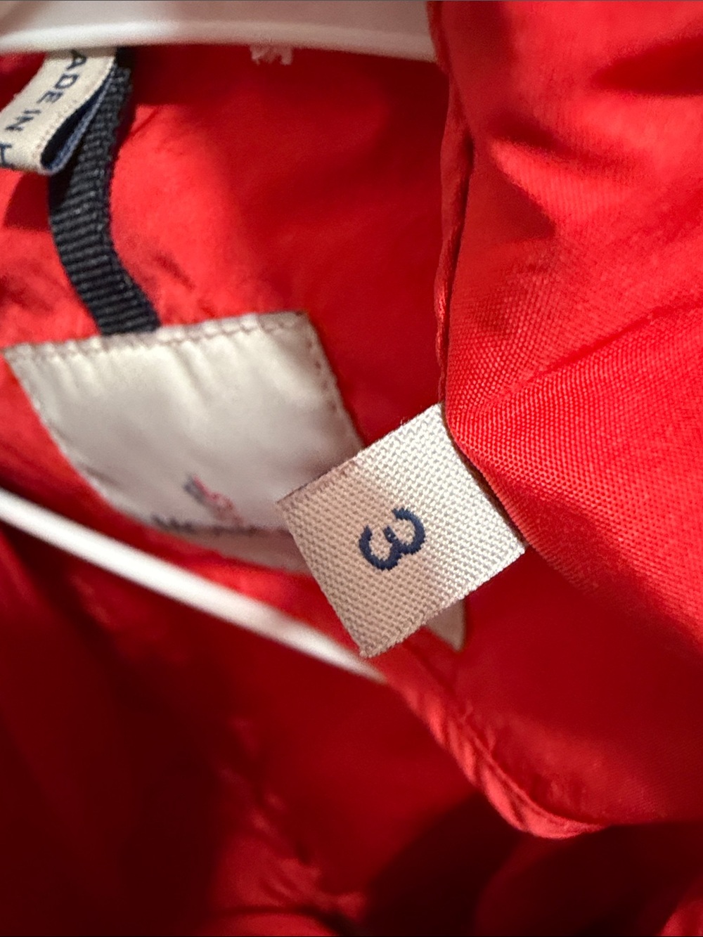 Moncler Women's Red Utility Trench Coat - Lightweight Jacket - Picture 4 of 4